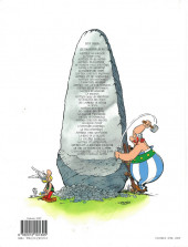 Verso de Astérix (Hachette) -7c2015- Le combat des chefs