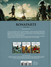 Verso de Les grands Personnages de l'Histoire en bandes dessinées -1- Bonaparte