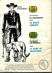 Verso de Télé série bleue (Les hommes volants, Destination Danger, etc.) -37- Djinga Jungle: La piste du sel
