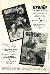 Verso de Héroïc (1e série - Sage) -HS- Supplément du n°120