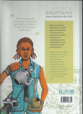 Verso de Légère amertume (une histoire de thé)