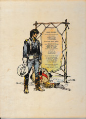 Verso de Blueberry -2a1968- Tonnerre à l'ouest