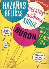 Verso de Hazañas bélicas (Vol.07 - 1961) -181- La otra batalla