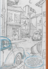 Verso de Atom Agency -1HS- Les pages crayonnées