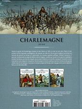 Verso de Les grands Personnages de l'Histoire en bandes dessinées -3- Charlemagne