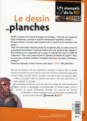 Verso de (DOC) Les Manuels de la BD -4- Le dessin des planches
