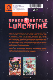 Verso de Space Battle Lunchtime -1- Lumières, caméra, miamction !