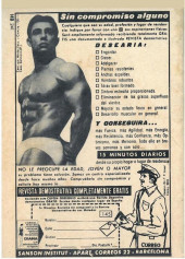 Verso de Hazañas bélicas (Vol.07 - 1961) -241- Escrito con sangre