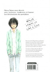 Verso de March comes in like a lion -12- Tome 12