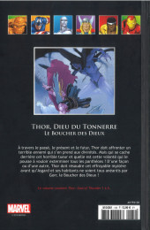 Verso de Marvel Comics : La collection (Hachette) -13088- Thor Dieu du Tonnerre - Le Boucher des Dieux