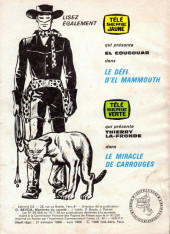 Verso de Télé série bleue (Les hommes volants, Destination Danger, etc.) -32- Djinga Jungle - Le démon des marais