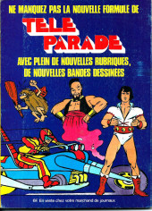 Verso de Télé parade -Rec05- Album N°5 (du n°17 au n°20)