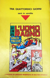 Verso de L'uomo Ragno Vol. 1 (Editoriale Corno - 1970)  -11- La Sfida di Mysterio!