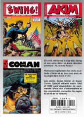 Verso de Super Swing (2e série - 2019) -1- Les loups de l'Ontario