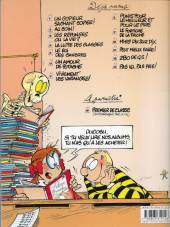Verso de L'Élève Ducobu -1b2008- Un copieur sachant copier !