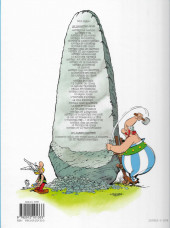 Verso de Astérix (Hachette) -1d2018- Astérix Le Gaulois