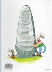 Verso de Astérix (Hachette) -18c2017- Les lauriers de César