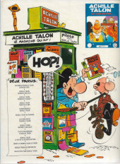 Verso de Achille Talon -5a1976- L'indispensable Achille Talon