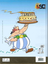 Verso de Astérix (Publicitaire) -'- 60 ans d'aventures Astérix