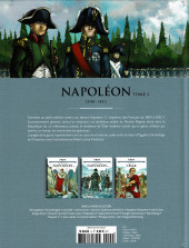 Verso de Les grands Personnages de l'Histoire en bandes dessinées -9- Napoléon - Tome 1