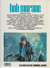 Verso de Bob Morane 03 (Lombard) -25a1984- Les bulles de l'Ombre Jaune