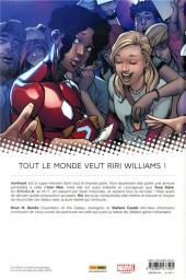Verso de Invincible Iron Man : Ironheart -2- La Cour des Grands