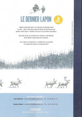 Verso de Le dernier Lapon -HC- Le dernier lapon