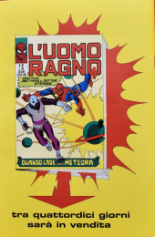 Verso de L'uomo Ragno Vol. 1 (Editoriale Corno - 1970)  -29- Molten ci riprova