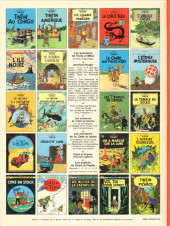 Verso de Tintin (Historique) -14C5- Le temple du soleil