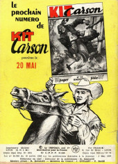 Verso de Kit Carson (Impéria) -75- Les ordres secrets !
