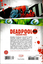 Verso de Deadpool - La collection qui tue (Hachette) -505- Paradigme perdu