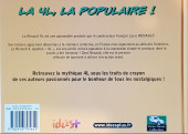 Verso de Vieux Tacots (automobiles) -5- La 4L, la populaire !