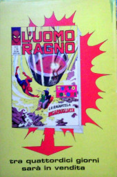 Verso de L'uomo Ragno Vol. 1 (Editoriale Corno - 1970)  -56- Il Mago