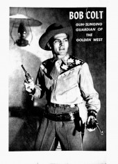 Verso de Bob Colt (1950) -4- Death Goes Downstream
