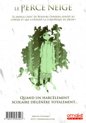 Verso de Le perce Neige -1Extrait- Tome 1