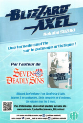 Verso de Blizzard Axel -1Extrait- Tome 1