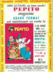 Verso de Pepito (1re Série - SAGE) -174- La foire aux fiancés!