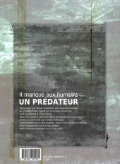 Verso de Il manque aux humains un prédateur