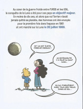 Verso de Le fil de l'Histoire raconté par Ariane & Nino -MR4240- Le premier pas sur la Lune (Mission Apollo)