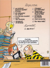 Verso de L'Élève Ducobu -3a2005- Les réponses ou la vie ?