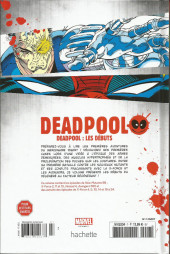 Verso de Deadpool - La collection qui tue (Hachette) -701- Deadpool : les débuts