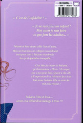 Verso de Coffee & Vanilla -9- Tome 9