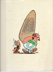 Verso de Astérix -3e1971- Astérix et les Goths