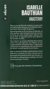 Verso de (AUT) Bauthian -R01 Poch- Les Rhéteurs, première version : Anasterry
