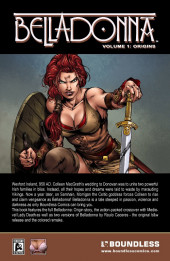 Verso de Belladonna - Origins -INT01- Volume 1 : origins