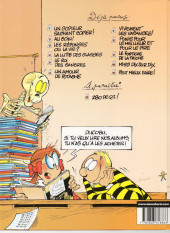 Verso de L'Élève Ducobu -9a2005- Le fortiche de la triche