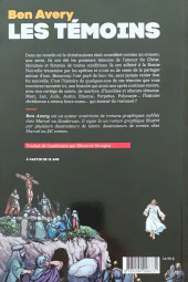 Verso de Les témoins - Les Témoins