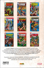 Verso de Conan le barbare : l'intégrale -1- 1970-1971