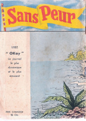 Verso de Sans peur (Société d'Éditions Générales) -93- Allez-vous-en mr jones