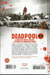 Verso de Deadpool - La collection qui tue (Hachette) -1074- La nuit des morts-vivants / Le retour du Deadpool-vivant